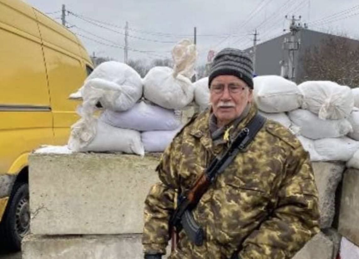 83-letek zgłosił się do obrony Ukrainy