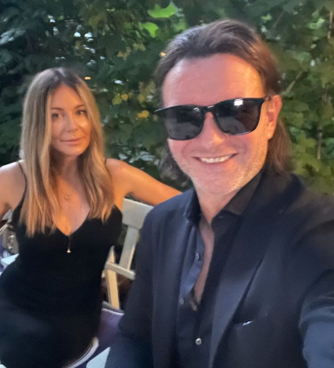 Radosław Majdan i Małgorzata Rozenek na imprezie z Omeną Mensah i Rafałem Brzoską