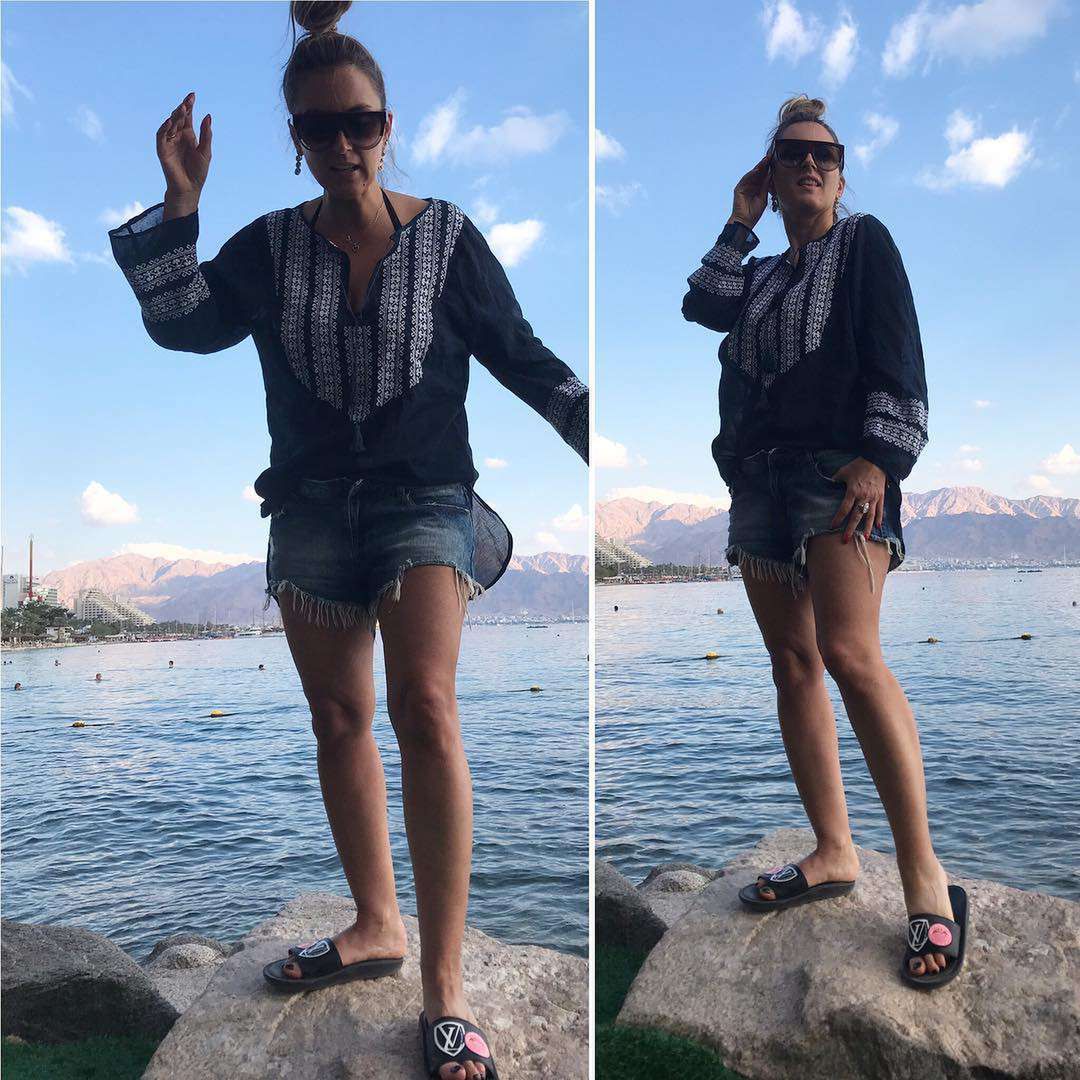 Karolina Szostak pokazała zgrabne nogi w Izraelu