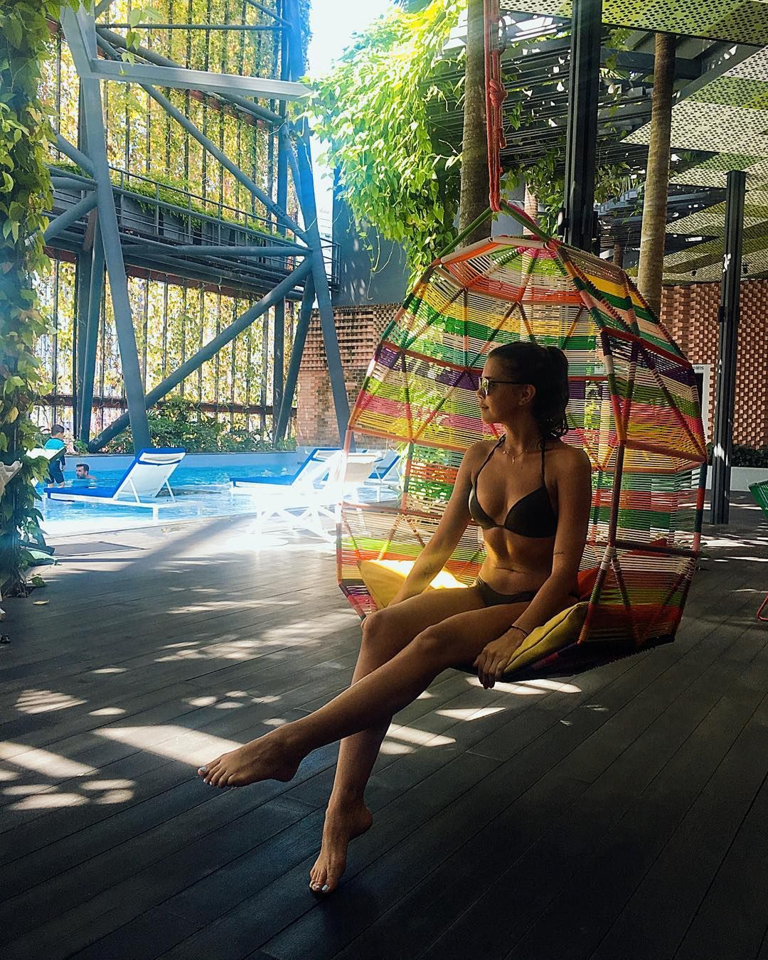 Córka Anny Korcz - Ania Korcz pozuje w bikini