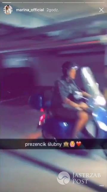 Marina kupiła Wojtkowi skuter
