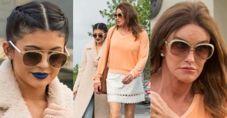 Caitlyn i Kylie Jenner idą razem na obiad (ZDJĘCIA)