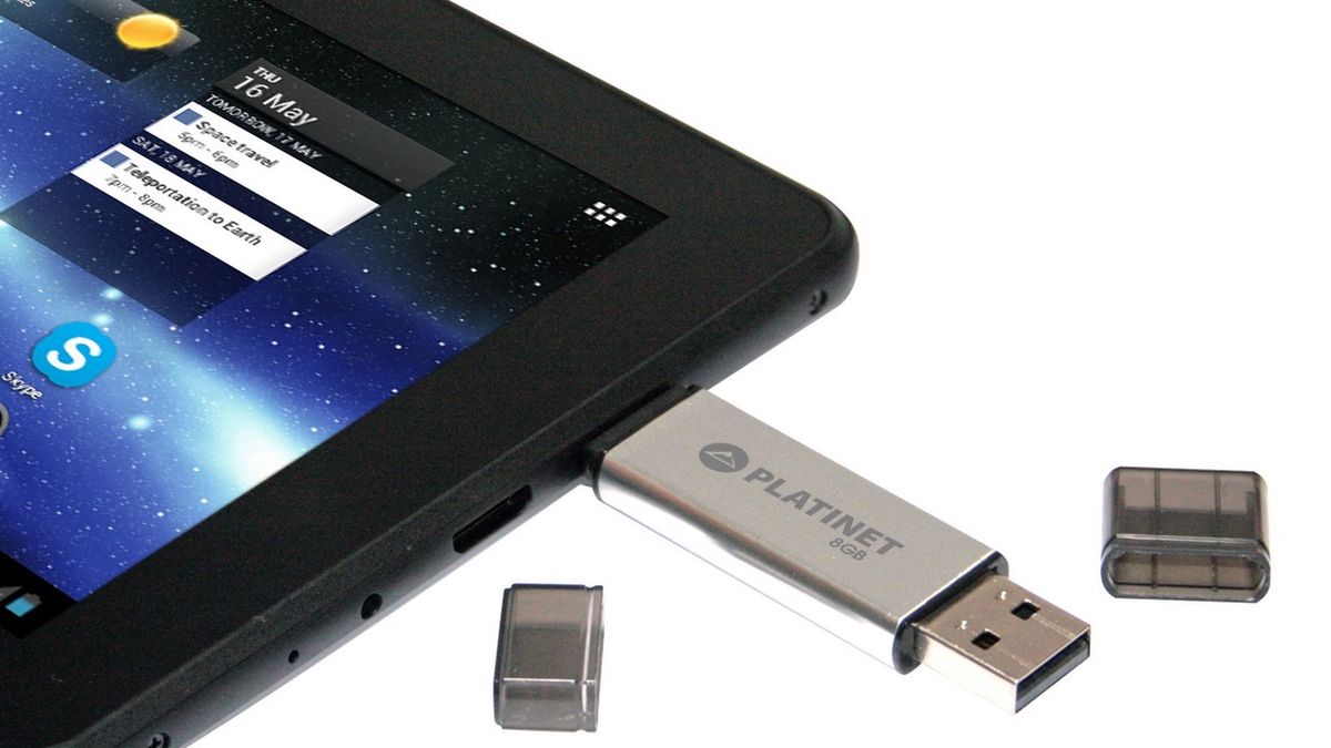 Masz problem z podłączeniem pendrive'a do tabletu? Oto polski Tablet Flash Drive 1