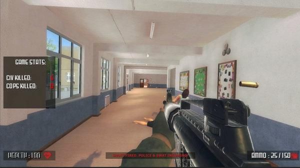 Zrzut ekranu z gry Action Shooter. Źródło: The New York Times