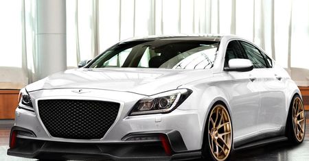 Hyundai Genesis z wielką paszczą na SEMA [aktualizacja]