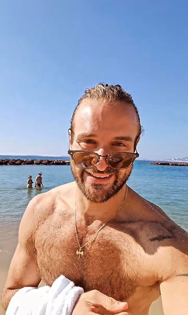 Piotr Stramowski w Cannes