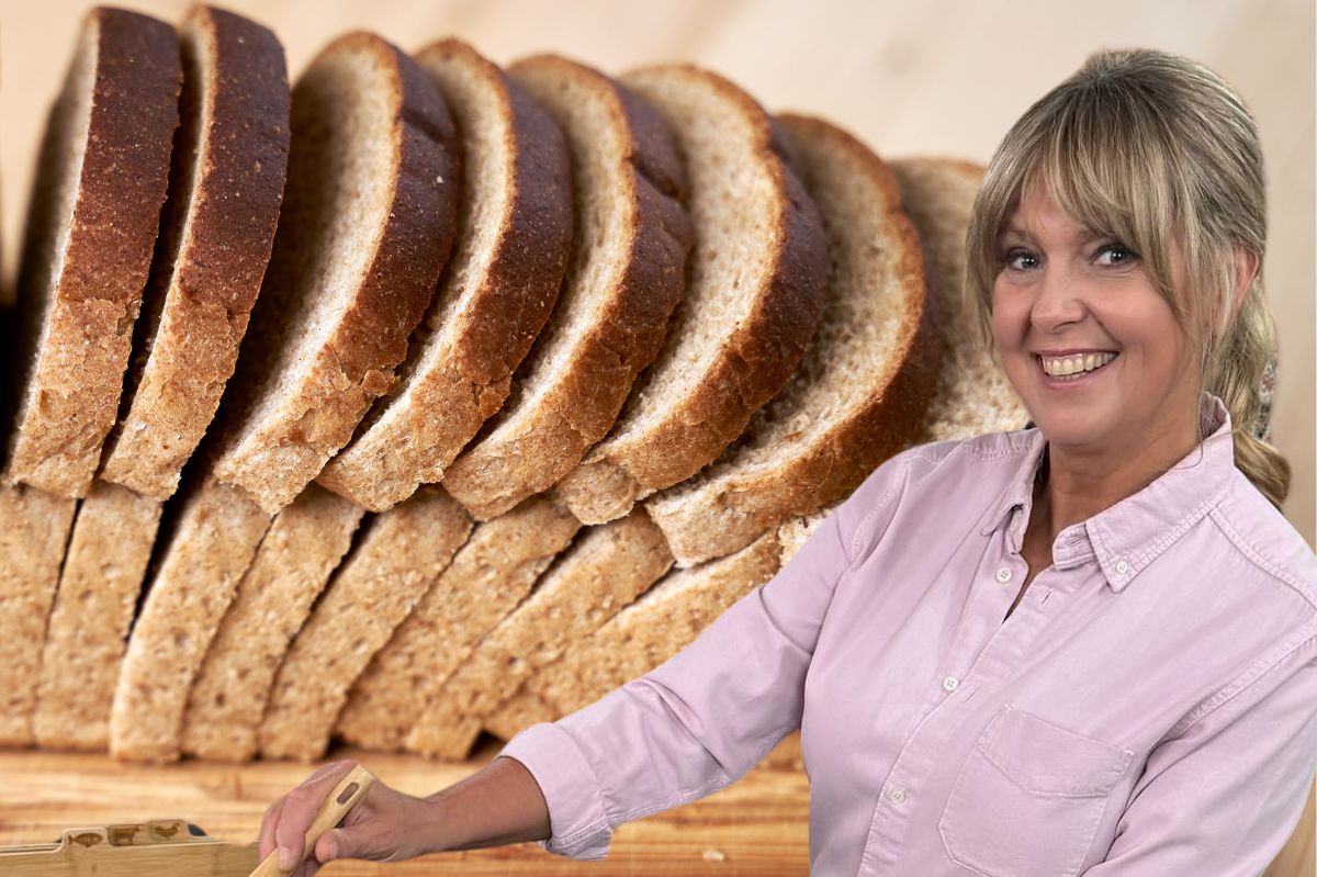 Ewa Wachowicz nie używa do pieczenia chleba zwykłej mąki pszennej. Zastępuje ją czymś znacznie zdrowszym