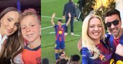 Znani i lubiani na POŻEGNALNYM meczu Lewandowskiego w FC Barcelonie: Olivier Janiak, Marina Łuczenko i Barbara Kurdej-Szatan. Niezła ekipa? (ZDJĘCIA)