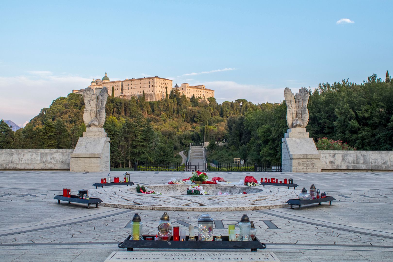 Monte Cassino we Włoszech to jedno z miejsc, które można odwiedzić w ramach projektu