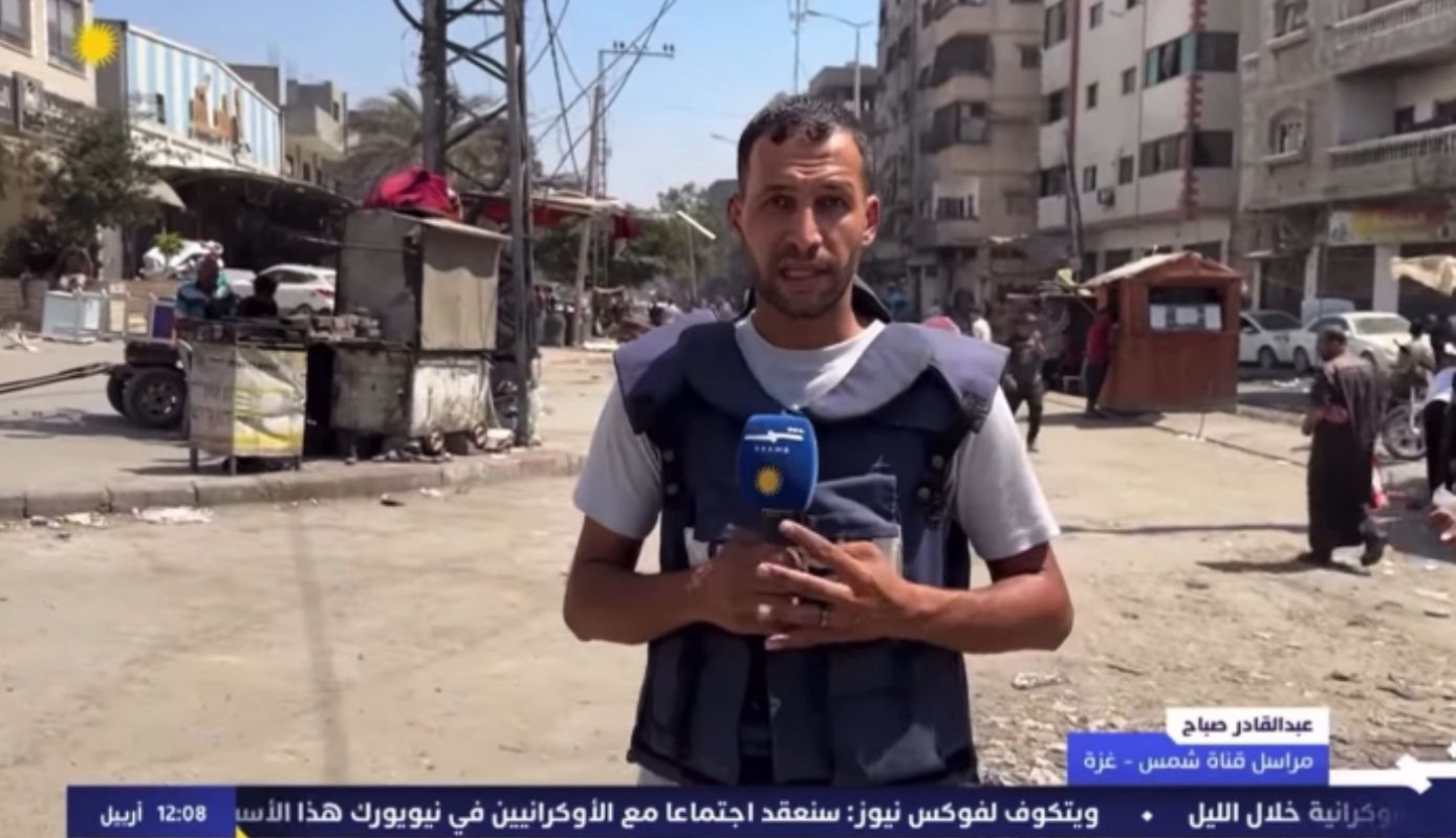 Abdul Qadir Atef Sabah, reporter Shams Erbil TV