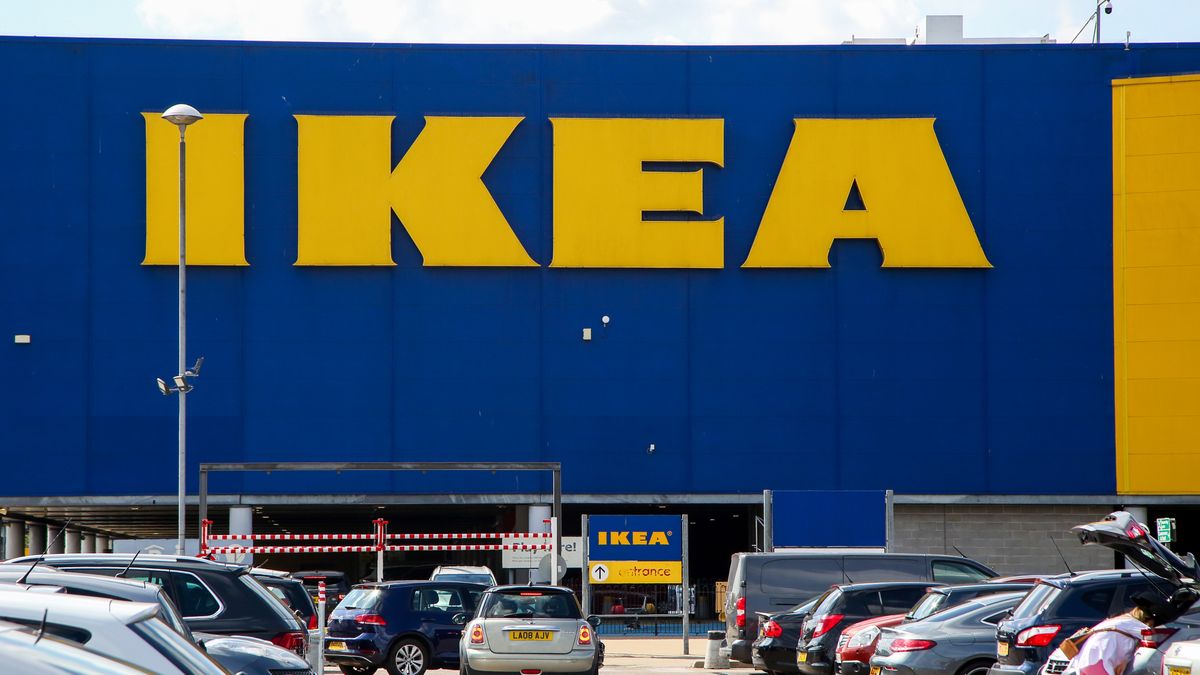 LONDON, UNITED KINGDOM - 2022/08/27: An exterior view of the Ikea store in Tottenham. (Photo by Dinendra Haria/SOPA Images/LightRocket via Getty Images)