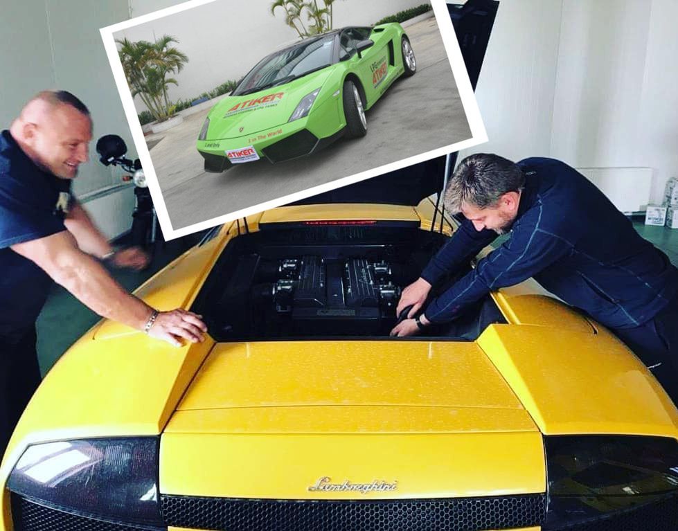 Mariusz Pudzianowski nie założył gazu do swojego lamborghini, ale to nie znaczy, że tego nie da się zrobić