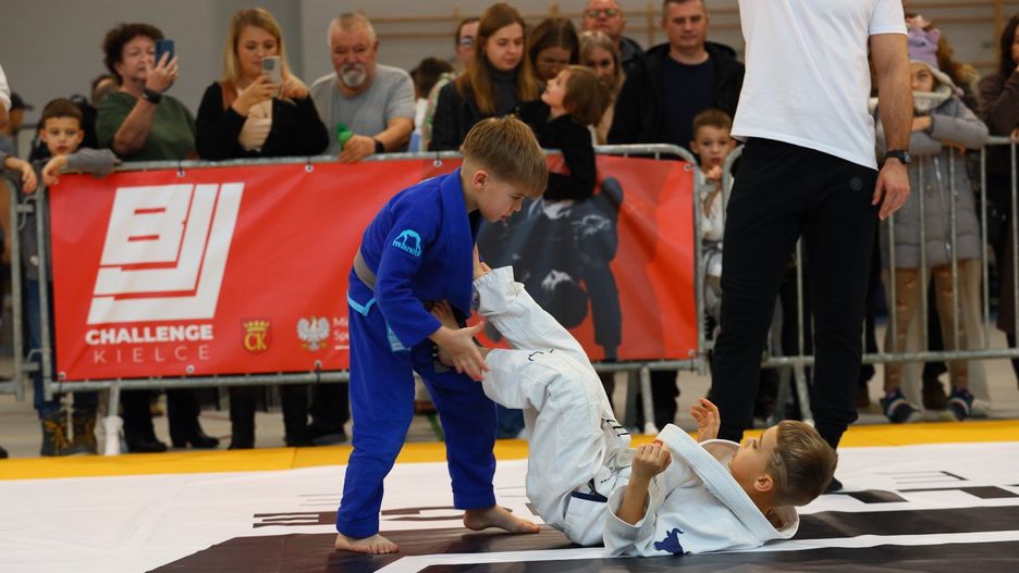 Tak wyglądały zawody BJJ Challenge w Hali Sportowej przy I Liceum Ogólnokształcącym imienia Stefana Żeromskiego