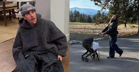 Justin Bieber kontynuuje urodzinową serię na Instagramie. Tym razem pochwalił się fotką z ŻONĄ i SYNKIEM