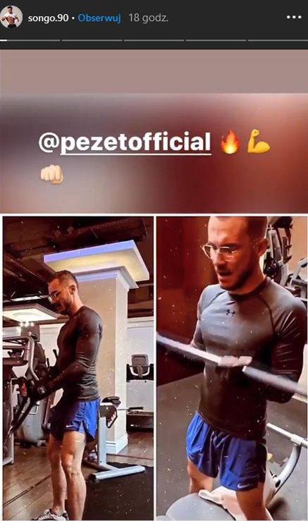 Pezet trenuje pod okiem Songo