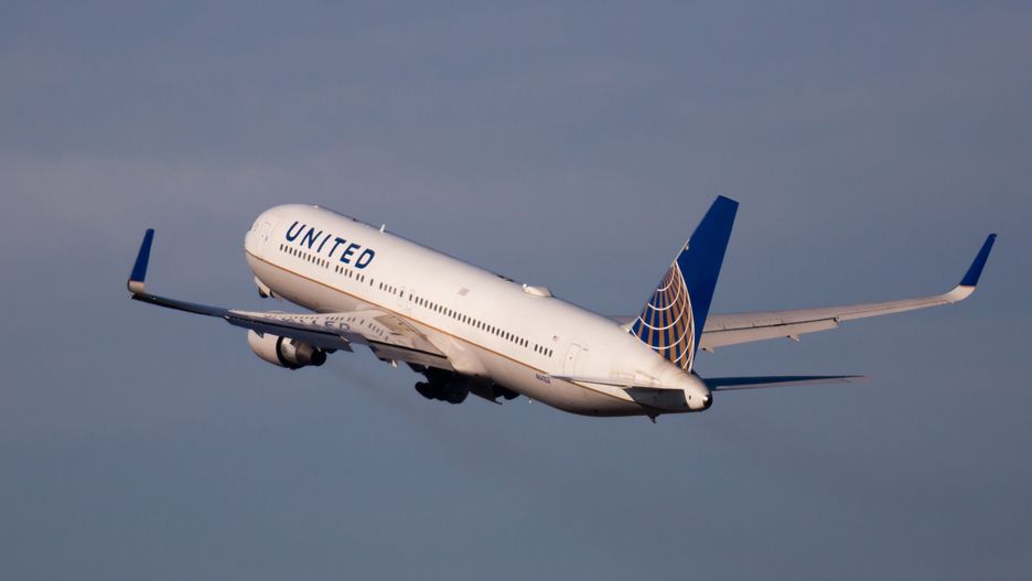 Silnik samolotu United Airlines zapalił się