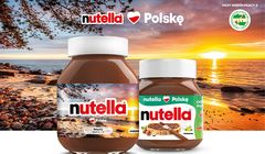 Polskie miasta na etykietach Nutelli