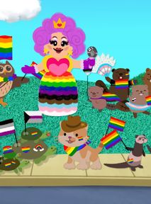 Drag queen w bajce dla dzieci. Piękne wsparcie Miesiąca Dumy 🏳‍🌈