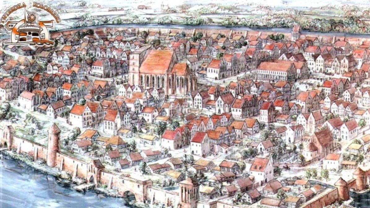 Kołobrzeg w średniowieczu. Fot. Muzeum Oręża Polskiego w Kołobrzegu
