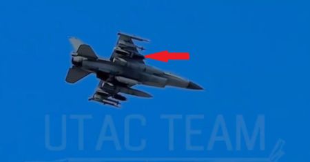 Ukraiński F-16 w akcji. Zbombardował cele w Rosji