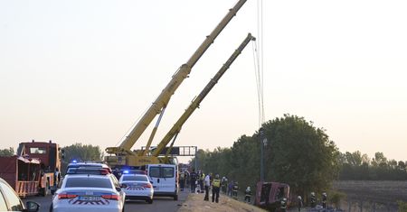Wypadek polskiego autokaru na Węgrzech. Wiadomo, skąd byli podróżni