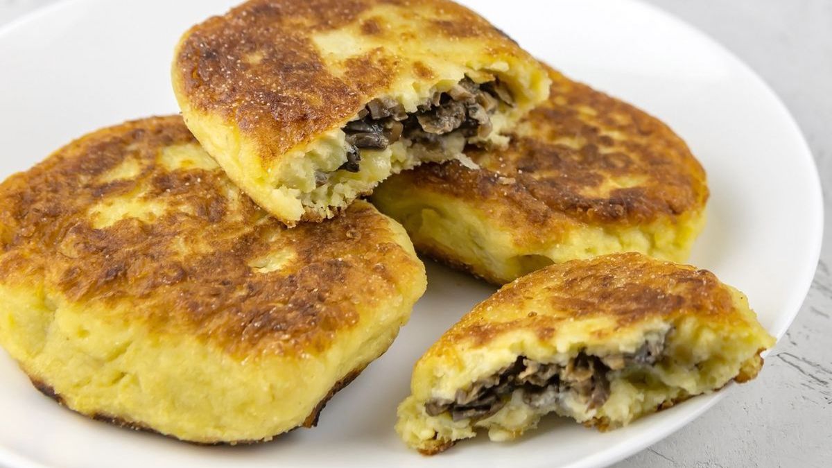 Ziemniaczane kotlety z grzybami to pyszne danie zero waste