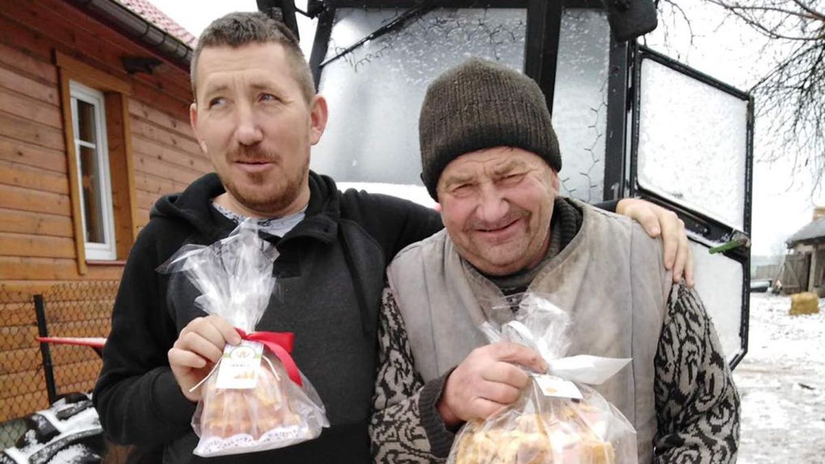 Andrzej i Gienek to bohaterowie programu "Rolnicy. Podlasie"