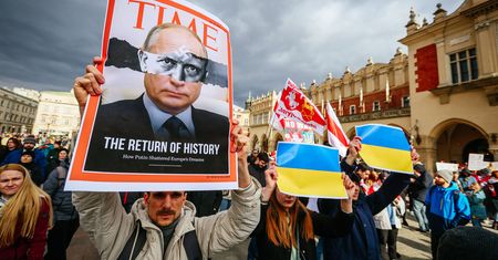 Wojna na Ukrainie: Te zdjęcia mają symboliczny charakter. Zapadają w pamięć