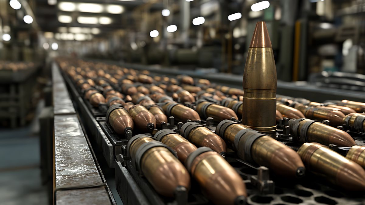 Linia produkcyjna amunicji i granatów (zdjęcie ilustracyjne)