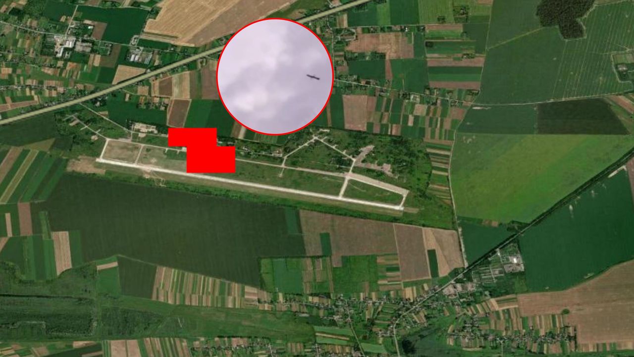 Pożar na lotnisku. Rosja wystrzeliła w jedno miejsce dziesiątki rakiet