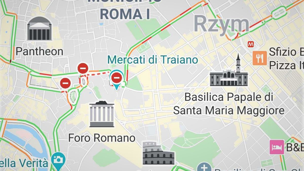 Mapy Google w czytelny sposób pokazują niektóre zabytki, fot. Oskar Ziomek