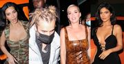 Plejada gwiazd na premierze tequili Kendall Jenner: Kim Kardashian w moro, Justin Bieber z bałaganem na głowie, wężowa Katy Perry (ZDJĘCIA)