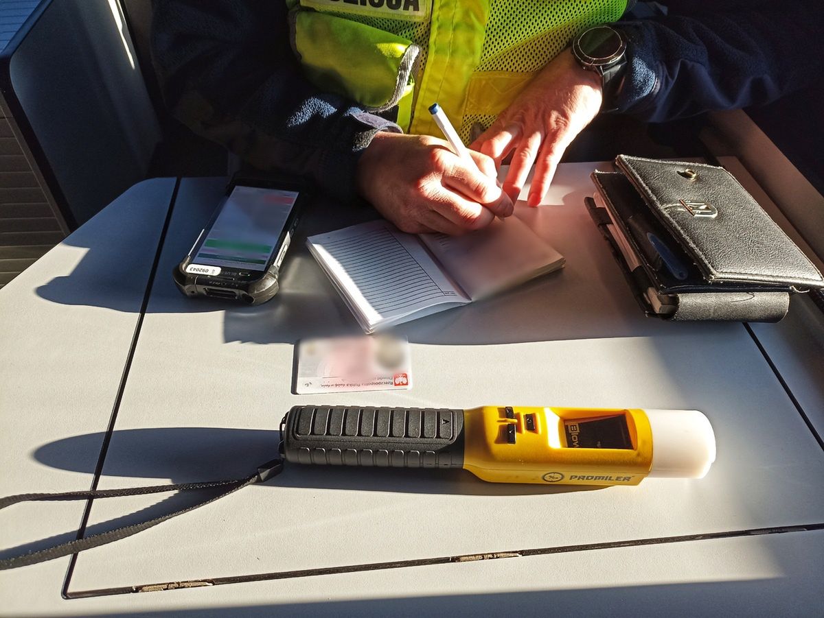 Podlaskie: Kompletnie pijany 63-latek za kierownicą