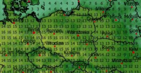 Wyżowa pogoda nad Polską. Wiosenne temperatury