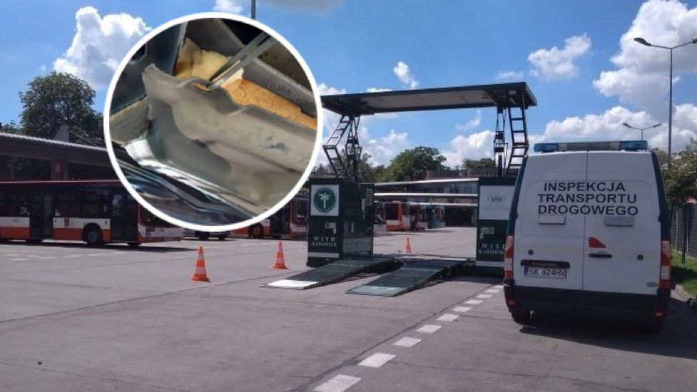 Gąbka pod osłoną silnika to nie wszystko, co zobaczyli inspektorzy ITD podczas kontroli