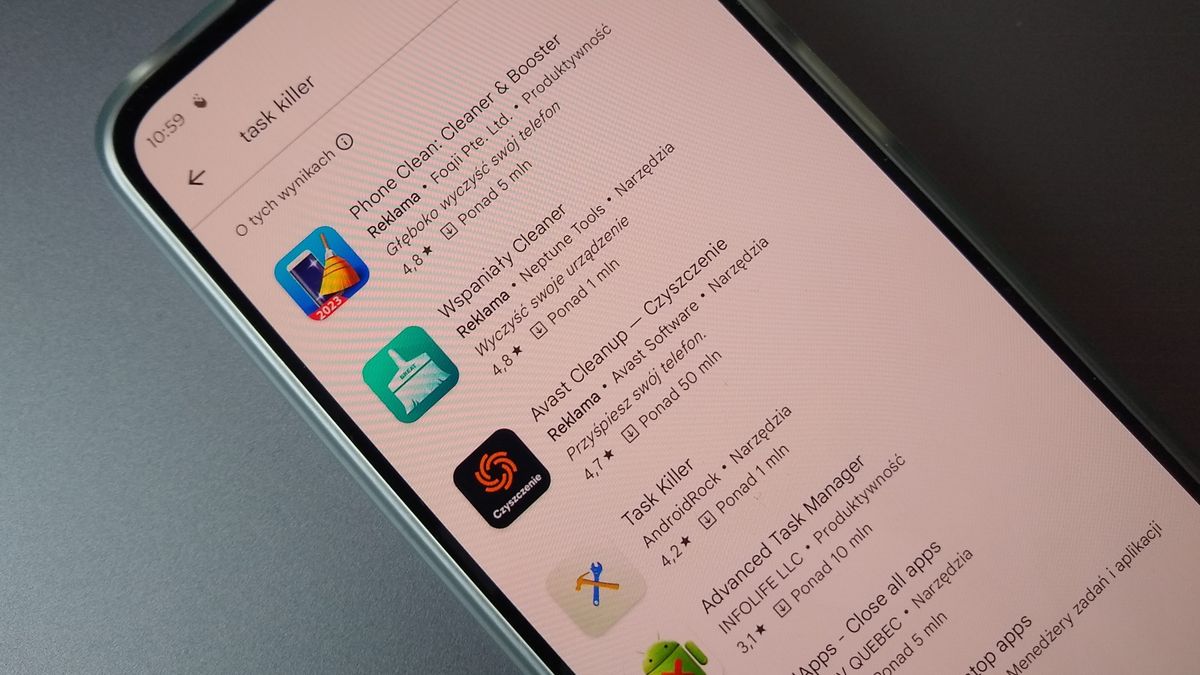 Android 14 bez aplikacji typu task killer.
