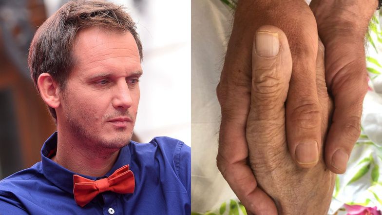 Pascal Brodnicki żegna tatę