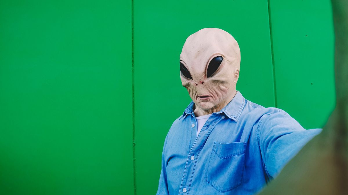 Człowiek przebrany za kosmitę nawiedzał mieszkańców Poznania. Zdj. ilustracyjne 