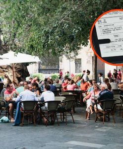 Pokazał paragon za obiad w Hiszpanii. "W Mielnie dostałbym gofra"
