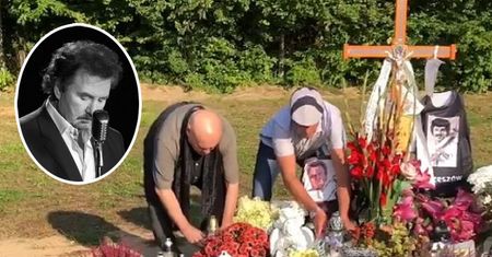 Wzruszające sceny na grobie Krawczyka. Biskup miał prośbę do wdowy