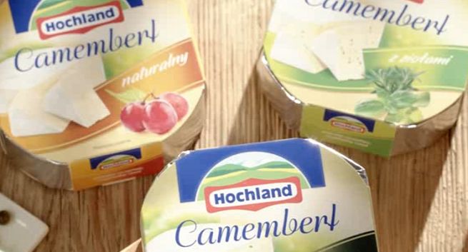 Hochland Camembert reklamowany „na pyszny początek dnia” (wideo)