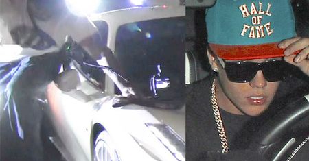 Bieber POTRĄCIŁ CZŁOWIEKA! Uciekł z miejsca wypadku! (ZDJĘCIA)