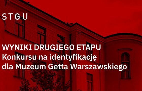 Studio Dadada z Litwy wygrało konkurs na identyfikację wizualną Muzeum Getta Warszawskiego