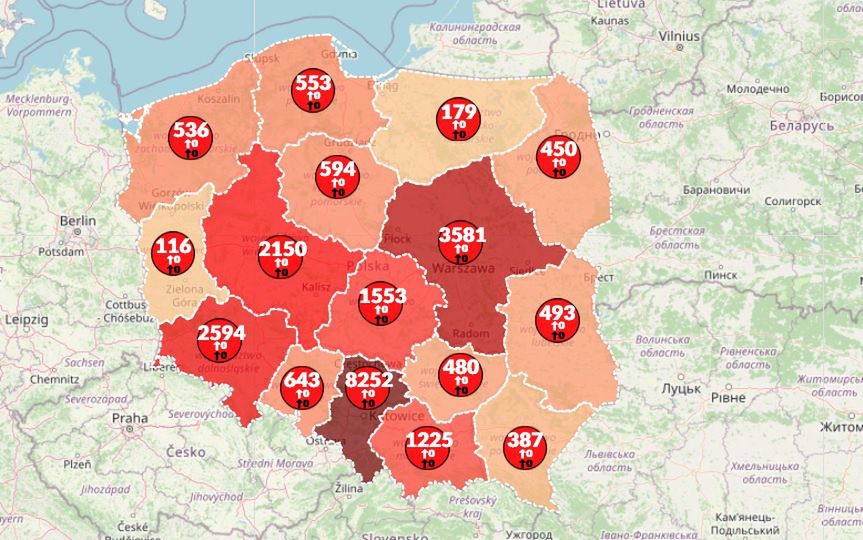 Koronawirus w Polsce i na świecie. Mapa zakażeń pokazuje ponad 6 mln przypadków