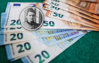 Polka na banknocie euro i spór o pełne nazwisko. Bank zabrał głos