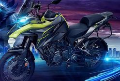 Benelli TRK 502 na 2021 r. pokazane jako chiński QJ Motor SRT 500