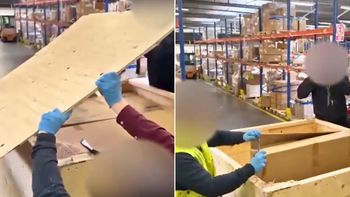 To miała być zwykła przesyłka. W środku oprócz paneli było coś jeszcze