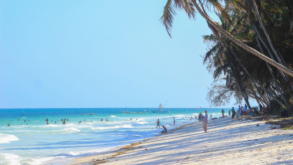 Plaże w Kenii są przepiękne