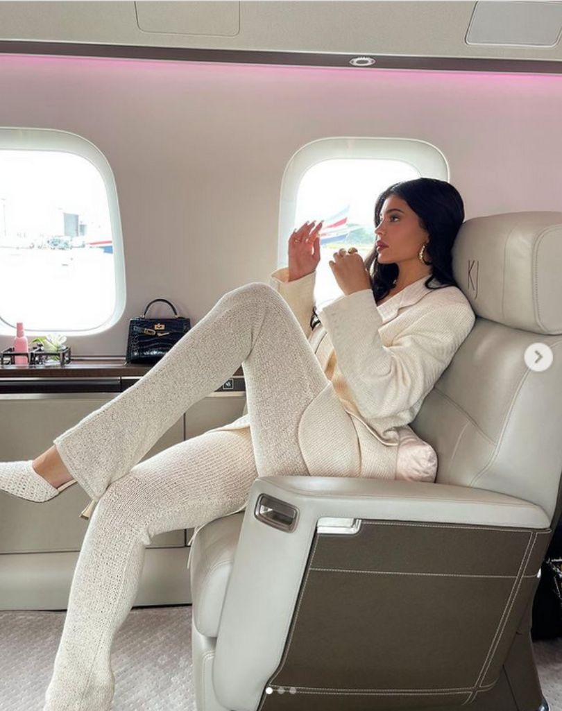 Kylie Jenner krytykowana za loty prywatnym odrzutowcem