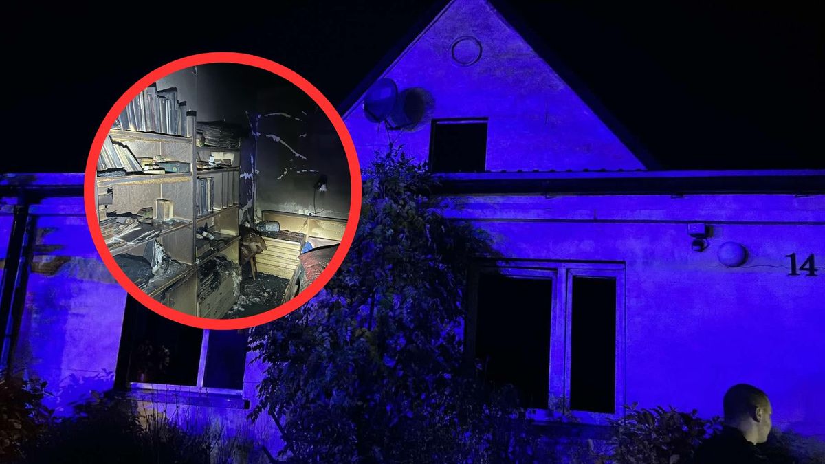 Pożar w Koronowie. Nie żyje mężczyzna